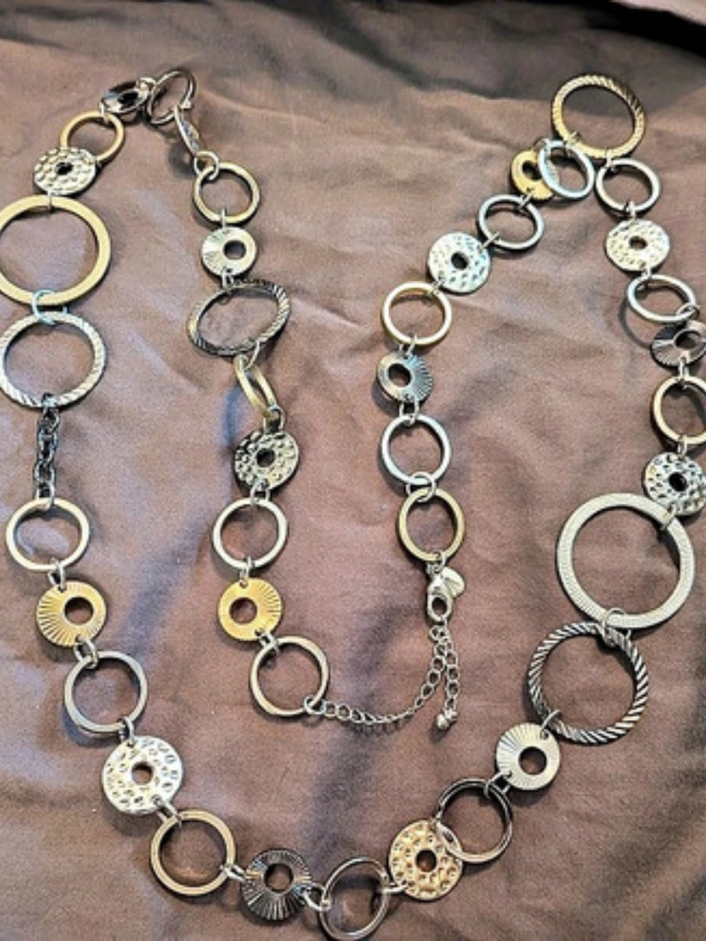 Lia Sophia Mixed Metal Charm Bracelet Gold & Silver